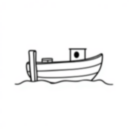Free dock - boat, water, dock Coloring Page for Kids - Printable PDF & PNG