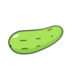 Free cucumber - cucumber Coloring Page for Kids - Printable PDF & PNG