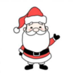 Free santa claus - santa claus Coloring Page for Kids - Printable PDF & PNG