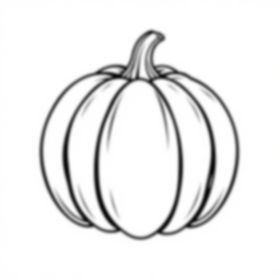 pumpkin - pumpkin coloring page