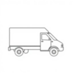 Free moving van - moving van Coloring Page for Kids - Printable PDF & PNG