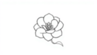 Free camellia - camellia Coloring Page for Kids - Printable PDF & PNG