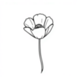 Free california poppy - california poppy Coloring Page for Kids - Printable PDF & PNG