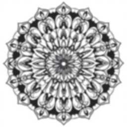 complex mandala - mandala, complex coloring page