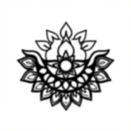 Free yantra - yantra Coloring Page for Kids - Printable PDF & PNG