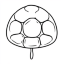 turtle shell pattern - pattern, turtle, shell coloring page