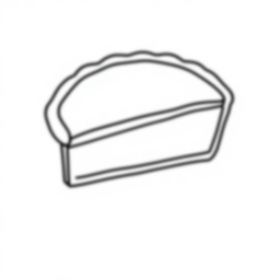 pumpkin pie - pumpkin, pie coloring page