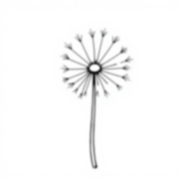 Free dandelion - dandelion Coloring Page for Kids - Printable PDF & PNG