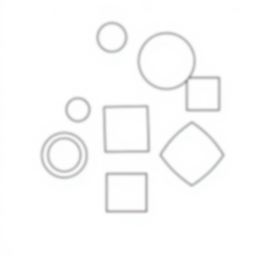 geometric shapes - geometric shapes coloring page