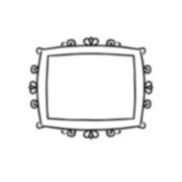 Free decorative frame - decorative, frame Coloring Page for Kids - Printable PDF & PNG