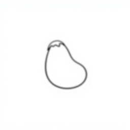 Free eggplant - eggplant Coloring Page for Kids - Printable PDF & PNG