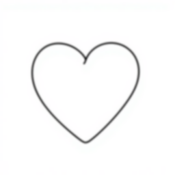 heart - heart coloring page