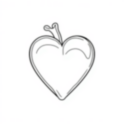 heart - heart coloring page