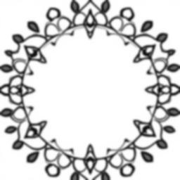 mandala border - mandala, border coloring page