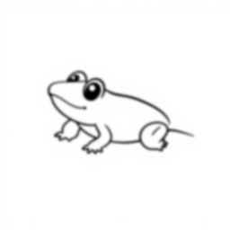 Free tadpole - tadpole Coloring Page for Kids - Printable PDF & PNG