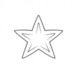 star - star coloring page