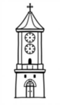 Free clock tower - clock tower Coloring Page for Kids - Printable PDF & PNG