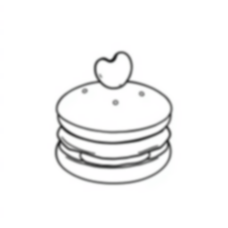 adorable macaron - adorable, macaron coloring page