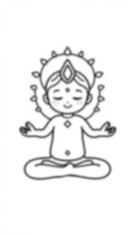 Free chakra - chakra Coloring Page for Kids - Printable PDF & PNG