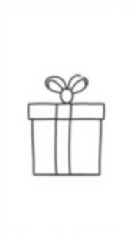 Free gift box - gift box Coloring Page for Kids - Printable PDF & PNG