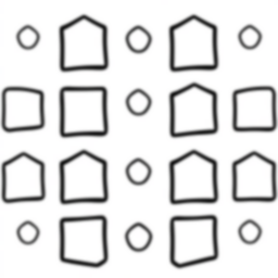 Free geometric hexagons - geometric, hexagons Coloring Page for Kids - Printable PDF & PNG