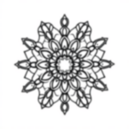 complex mandala - mandala, pattern, design, complex coloring page