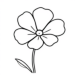 Free morning glory - morning glory Coloring Page for Kids - Printable PDF & PNG