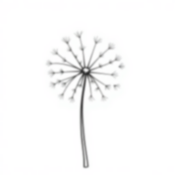 Free dandelion seeds - seeds, dandelion Coloring Page for Kids - Printable PDF & PNG
