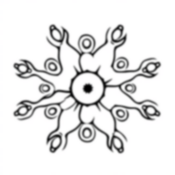 Free fractal pattern - pattern, fractal Coloring Page for Kids - Printable PDF & PNG