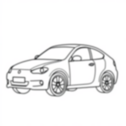 car - car coloring page
