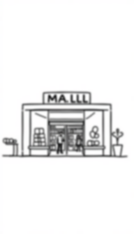 Free mall - mall, shopping, stores Coloring Page for Kids - Printable PDF & PNG