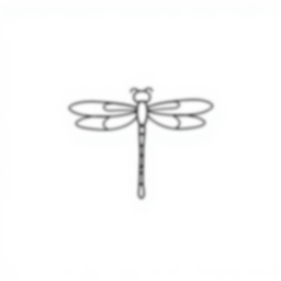 Free dragonfly detail - dragonfly, detail Coloring Page for Kids - Printable PDF & PNG