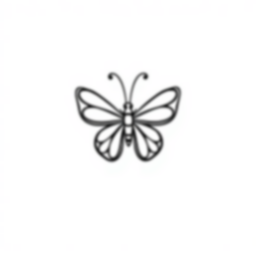 butterfly - butterfly coloring page