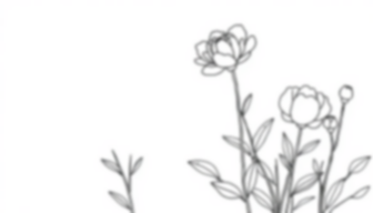 Free peony garden - garden, peony Coloring Page for Kids - Printable PDF & PNG
