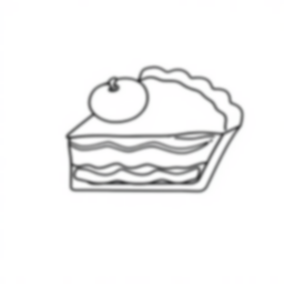 Free apple pie - apple, pie Coloring Page for Kids - Printable PDF & PNG