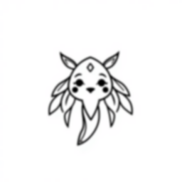 Free tribal symbol - tribal, symbol Coloring Page for Kids - Printable PDF & PNG
