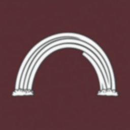 rainbow - rainbow coloring page