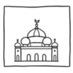 Free islamic tile - tile, islamic Coloring Page for Kids - Printable PDF & PNG