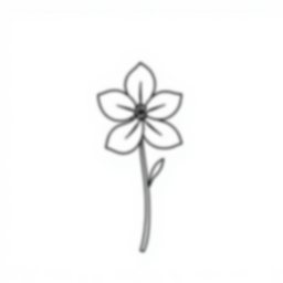 Free larkspur - garden, flowers, larkspur Coloring Page for Kids - Printable PDF & PNG