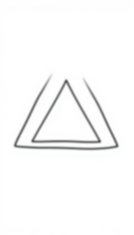 Free penrose triangle - geometric, optical illusion, penrose triangle Coloring Page for Kids - Printable PDF & PNG