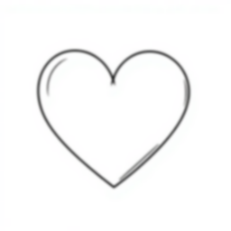 heart - heart coloring page