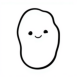Free potato - potato Coloring Page for Kids - Printable PDF & PNG