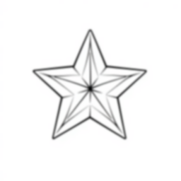 star - star coloring page