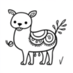Free tribal pattern - pattern, tribal Coloring Page for Kids - Printable PDF & PNG