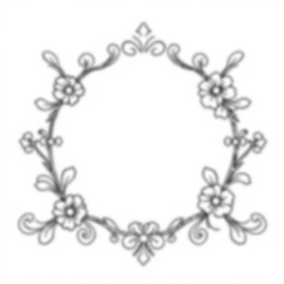 decorative border - decorative, border coloring page