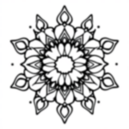 Free mandala pattern - mandala, pattern Coloring Page for Kids - Printable PDF & PNG