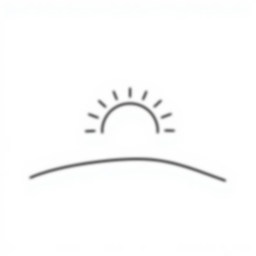 sunrise - sunrise coloring page