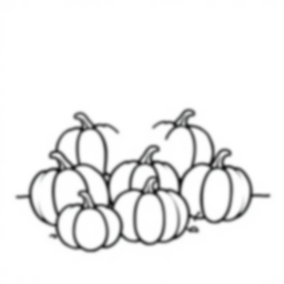 Free pumpkin patch - pumpkin, patch Coloring Page for Kids - Printable PDF & PNG