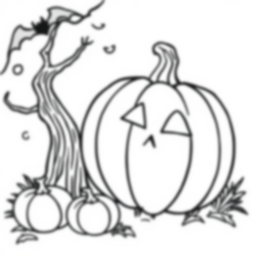 halloween - halloween coloring page