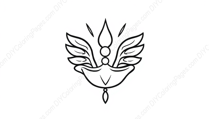 Free Printable sacred symbol - symbol, sacred Coloring Page for Kids and Adults - High Quality PDF & PNG Download